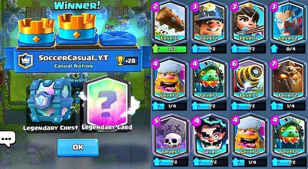 How to Get Legendary in Clash Royale
