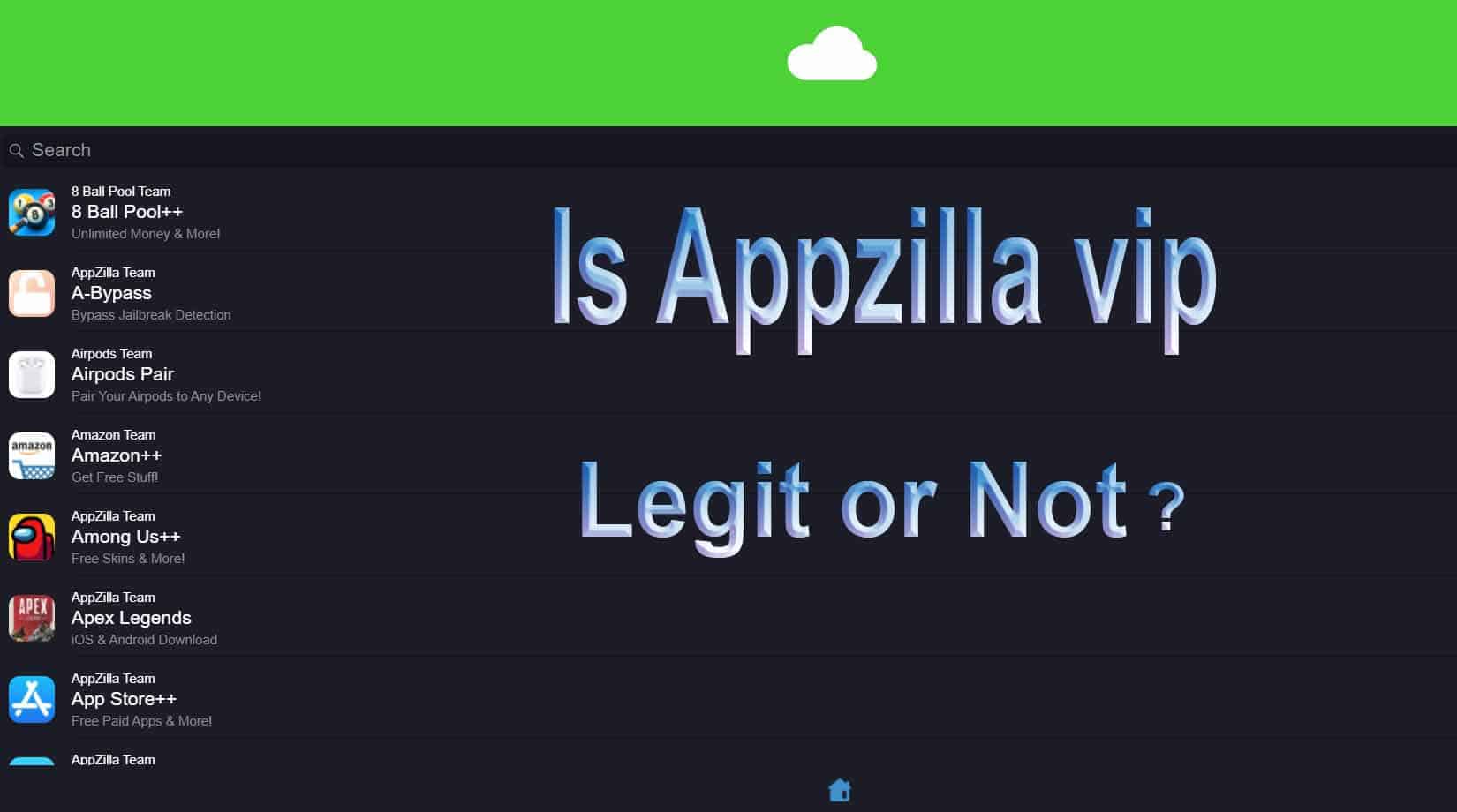 Is Appzilla vip Legal